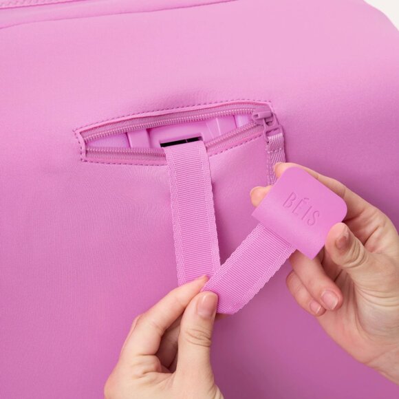 Beis The Carry-On Luggage Cover in Berry NWT - Picture 6 of 7